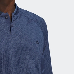 Áo Polo Adidas Nam Chính Hãng - Ultimate365 Tour PRIMEKNIT Long Sleeve - Màu Xanh | JapanSport HY1792