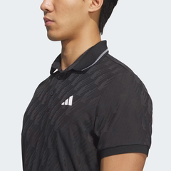 Áo Polo Adidas Nam Chính Hãng - JACQUARD SHORT-SLEEVE POLO SHIRT - Màu Đen | JapanSport JY8232