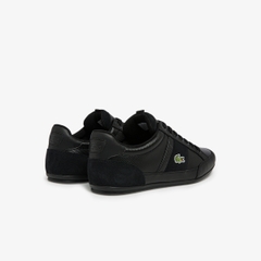 Giày Lacoste Chính hãng - Chaymon BL Leather and Synthetic Tonal Trainers - Màu đen | JapanSport 7-43CMA0035-02H