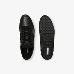 Giày Lacoste Chính hãng - Chaymon BL Leather and Synthetic Tonal Trainers - Màu đen | JapanSport 7-43CMA0035-02H