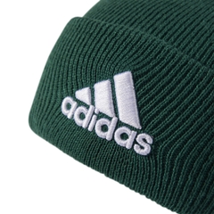 Mũ Len Adidas Chính Hãng - Logo Beanie Cuff - Màu Xanh| JapanSport IY7831