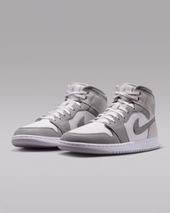 Giày Nike Chính Hãng - Air Jordan 1 Mid SE - trắng/xám | JapanSport    IO2050 100