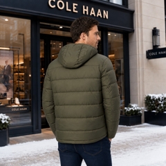 Áo Khoác Cole Haan Nam Chính Hãng - Soft Shell Puffer Jacket Men - Màu Xanh | JapanSport 532SP839-AGN