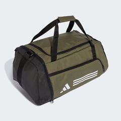 Túi Trống Adidas Chính Hãng - Túi Duffel 3 Sọc Essentials - Màu Xanh | JapanSport IZ1918