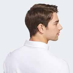 Áo Polo Adidas Nam Chính Hãng - ULTIMATE365+ ULTRA-SMALL PATTERN POLO SHIRT - Màu Trắng | JapanSport KC3542