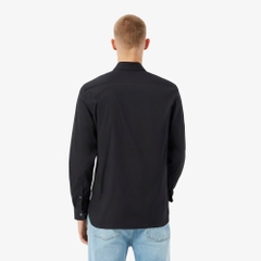 Áo Sơ Mi Lacoste Chính Hãng - Stretch Button Down - Màu Đen | JapanSport  CH5253-51-031
