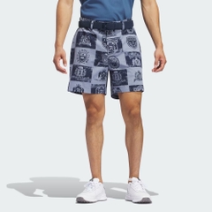 Quần Short Adidas Chính Hãng - Go-To Printed Shorts - Màu Xanh | JapanSport IT6767
