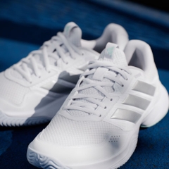 Giày Tennis Nữ Adidas Chính Hãng - GameCourt 3 All Court - Màu Trắng | JapanSport KI2864
