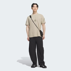 Áo Phông Adidas Nam Chính Hãng - ZNE Regular Fit CARAT Short-Sleeve T-Shirt - Màu Be  | JapanSport KG7406