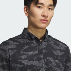 Áo Polo Adidas Chính Hãng -  All-Over Print Short-Sleeve Polo Shirt - Màu Đen | JapanSport JN1225