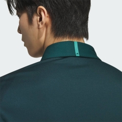 Áo Dài Tay Adidas Nam Chính Hãng - Jacquard Polo Long Sleeve - Màu Xanh | JapanSport JN1237