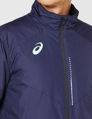 Áo Khoác Asics Chính Hãng - Outerwear & Vests Warmer Jackets - Màu Xanh | JapanSport 2101A147-400