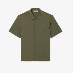 Áo Polo Lacoste Chính hãng - Ultra Dry Printed Stretch - Màu Xanh | JapanSport CH4903-51-E9F