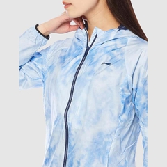 Áo Khoác LI-NING Nữ Chính Hãng - Rinin Women's Warm-Up Jacket - Màu Xanh | JapanSport AFDN178-3