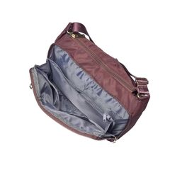 Túi le coq sportif Chính Hãng - Women's Mulsan Deodorizing Antibacterial Nylon Shoulder Bag - Màu Đỏ Đô | JapanSport 36397