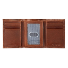 Ví Levi's Chính Hãng - Trifold Wallet-Sleek - Màu Nâu | JapanSport