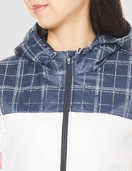 Áo Khoác Puma Nữ Chính Hãng - Golf W Graphic Padded Full Zip Hoodie - Màu Xanh | JapanSport 930405-02