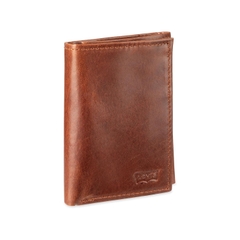 Ví Levi's Chính Hãng - Trifold Wallet-Sleek - Màu Nâu | JapanSport