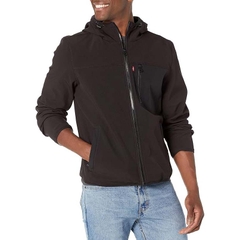 Áo Khoác Levi's Chính Hãng - Water-Resistant Soft Shell Active Hooded Jacket - Màu Đen | JapanSport LM2RP157-bbl