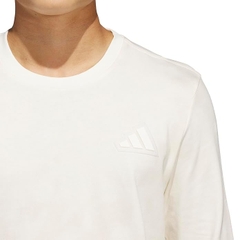 Áo dài tay Adidas Chính Hãng - Tech Long-Sleeve Sportswear T-Shirt - Màu Be | JapanSport JN3948