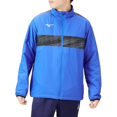 Áo Khoác Mizuno Chính Hãng - Warmer shirt  - Màu Xanh | JapanSport P2ME2590-25