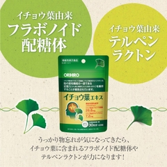 Viên Uống Bổ Não Orihiro Chính hãng - Ginkgo Leaf Extract 120 viên | JapanSport