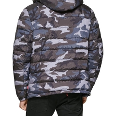 Áo Khoác Levi's Chính Hãng - Quilted Puffer with Sherpa Lined Hood - Màu Camo | JapanSport LM2RP076-gca