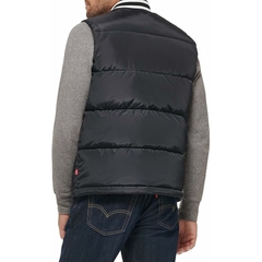 Áo Khoác Levi's Chính Hãng -  Men's Varsity Puffer Jacket - Màu Đen | JapanSport LM2RP371-blk