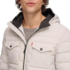 Áo Khoác Levi's Chính Hãng - Men's Puffer - Màu Be | JapanSport LM2RP401-ice