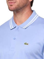 Áo Polo Lacoste Nam Chính hãng - Regular Fit Contrast Collar Polo - Màu Vàng | JapanSport DH5922-51-5QD