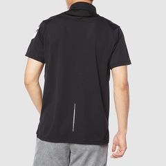 Áo Polo Asics Chính Hãng - LIMO GEL-COOL Button Down Polo - Màu Đen | JapanSport 2031C888-001