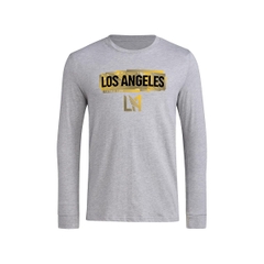 Áo Dài Tay Nam Adidas Chính Hãng -  Los Angeles Fc Long Sleeve Pre-Game - Màu Xám | JapanSport IP1017