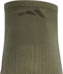 Set Tất Adidas Chính Hãng - Athletic Cushioned 6-Pack No Show Socks - Màu Olive/Xanh đậm/Xám | JapanSport 5159128A