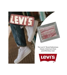 Set 8 đôi tất Levi's Chính Hãng -  Crew Low Cut No Show Ankle Socks - Màu Trắng | JapanSport 8-M260LW