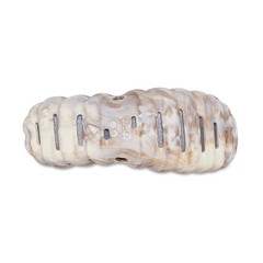 Dép Crocs Chính Hãng - Echo Marbled Slide Bone - Màu be | JapanSport 208467-2Y3