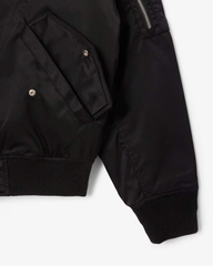 Áo Khoác Lacoste Chính hãng - Men's Water-Repellent Bomber Jacket - Màu Đen | JapanSport BH2899-51-031