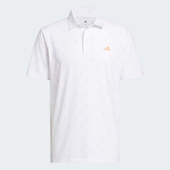 Áo Polo Adidas Nam Chính Hãng - ULTIMATE365 ESSENCE PRINT CLIMACOOL POLO SHIRT - Màu Trắng | JapanSport KB1373
