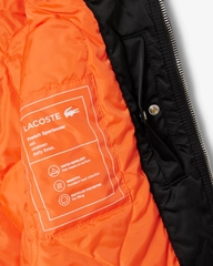 Áo Khoác Lacoste Chính hãng - Men's Water-Repellent Bomber Jacket - Màu Đen | JapanSport BH2899-51-031