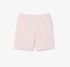 Quần Short Lacoste Chính hãng - Printed Cotton Fleece Shorts - Màu Hồng | JapanSport GH0990-51-T03