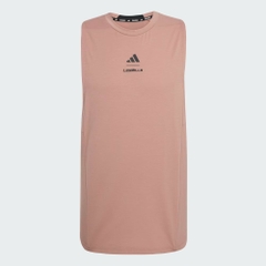 Áo ba lỗ Adidas Nam Chính Hãng - Les Mills Graphic Tank Top - Màu Đất sét | JapanSport JJ1436