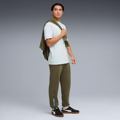 Quần dài Puma Nam Chính Hãng - Manchester City ftblCulture - Màu Olive | JapanSport 785883-07