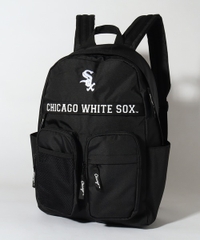 Balo MLB Chính Hãng - Two Pocket Backpack - Màu Đen | JapanSport WS-MBBK179