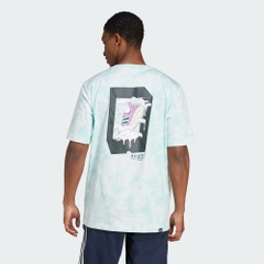 Áo Phông Adidas Nam Chính Hãng - Graphic All Day I Dream About... - Màu Xanh | JapanSport IZ4389