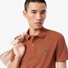 Áo Polo Lacoste Chính hãng - Slim Fit L.12.12 Piqué Polo - Màu Nâu | JapanSport PH4012-51-I1K