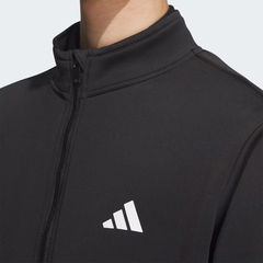 Áo Khoác Adidas Nam Chính Hãng -Cardboard Knit Full-Zip Jacket  - Màu Đen | JapanSport   IX8362