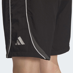Quần Short Adidas Nam Chính Hãng - Brand Love Loose Fit Light Woven 8-Inch Shorts - Màu Đen | JapanSport KF3693