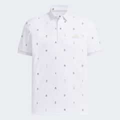 Áo Polo Adidas Nam Chính Hãng - MONOGRUM SHORT-SLEEVE - Màu TRẮNG | JapanSport  JY8222