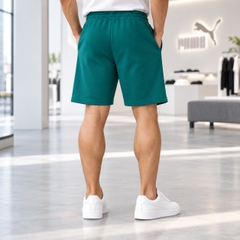 Quần Short Puma Chính Hãng - PUMA ESS Elevated 9 - Màu XANH  | JapanSport 694151-41