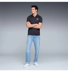 Áo Polo Puma chính hãng - PUMA Essentials - Màu Đen | JapanSport 688016-01