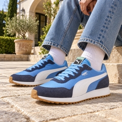 Giày Puma Chính Hãng -  Helsinki G | Regal Blue / Deep Navy / Gum | JapanSport 312158-05